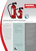 Produktdatenblatt  Feuerlöscher mit Effektiv-Salzlösung Minimax PB66FL-WH 3 nG, WH 6nG, WH 9nG
