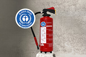 Minimax Schaumfeuerlöscher WX 6 nG mit Umweltzeichen Blauer Engel