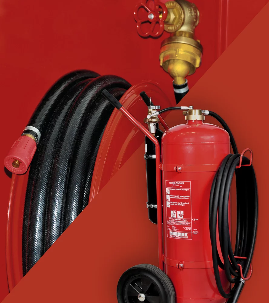 Wandhydrant oder Feuerlöschgerät?