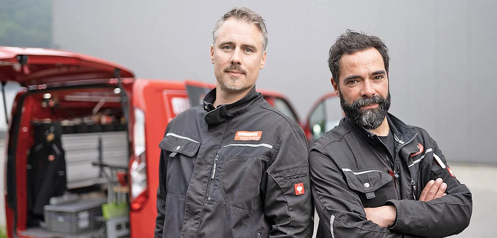RWA-Wartung und Instandhaltung durch qualifizierte Minimax-Servicetechniker
