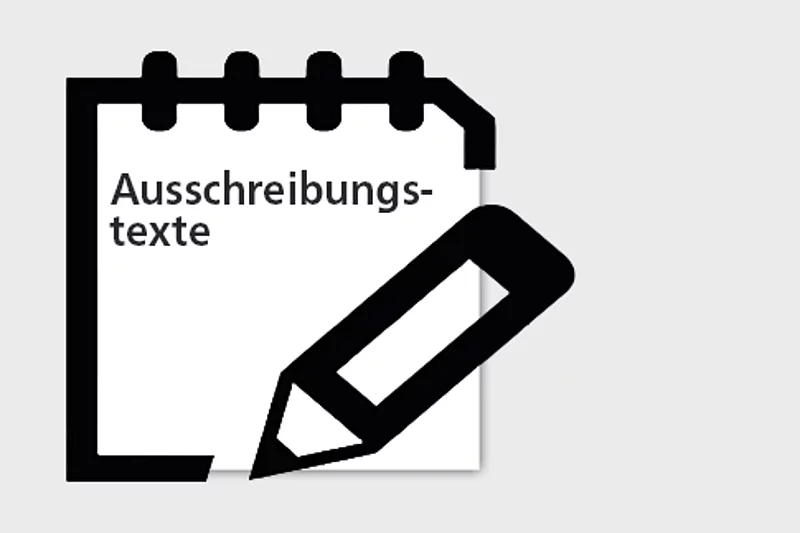 Ausschreibungstexte