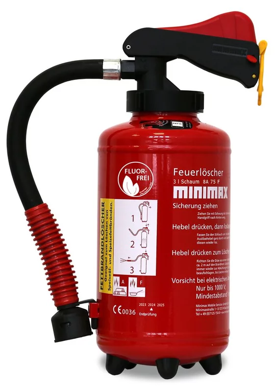 Handelt es sich um einen FETTBRAND-Feuerlöscher?