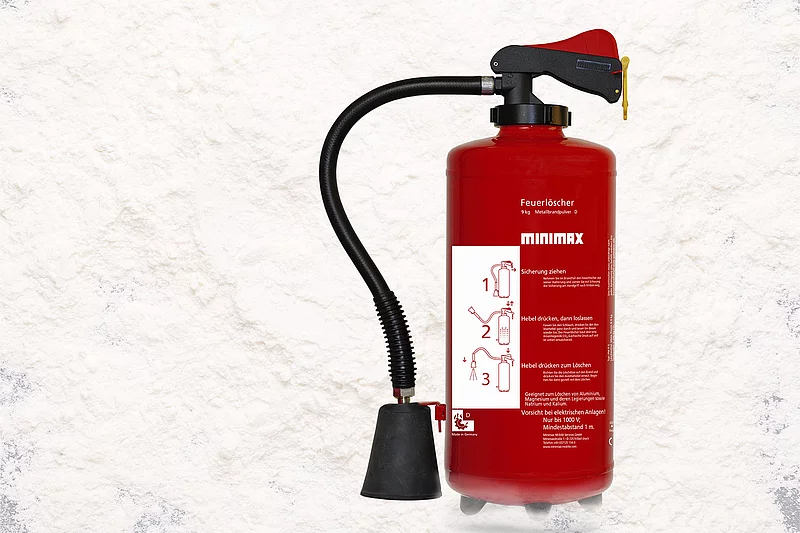 Metallbrand-Feuerlöscher Minimax