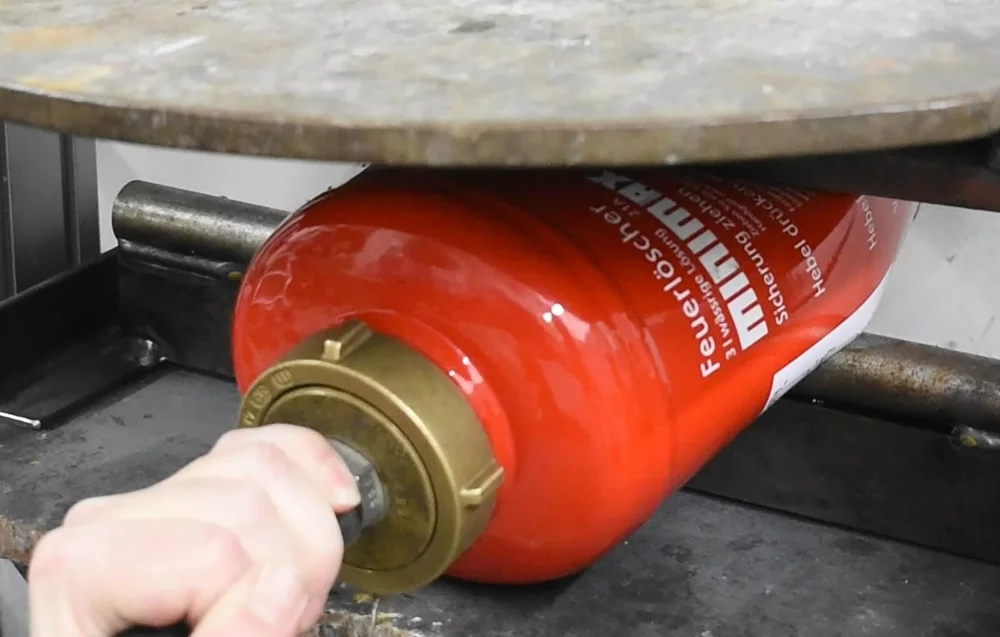 Minimax Qualität Feuerlöscher Prüfung Kontrolle