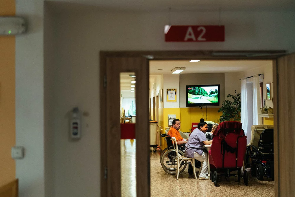 Alten- und Pflegeheime: erhöhte Brandgefährdung. Feuerlöschsprays sind hier nach ASR A2.2 nicht erlaubt.