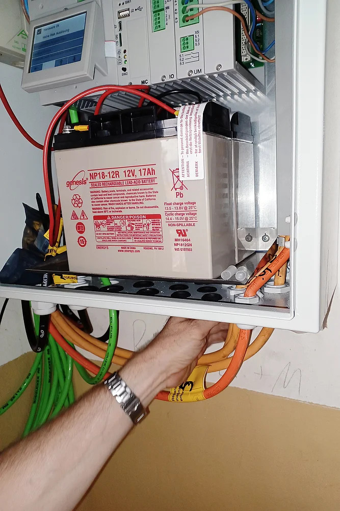 Südzucker Werk Zeitz, Stärkeproduktion Detail-Innenansicht Schaltschrank