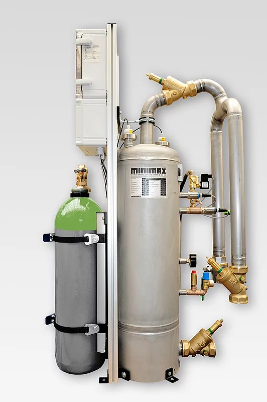 Sicheres Trennen von Lösch- und Trinkwasser. Die günstige und platzsparende Lösung.