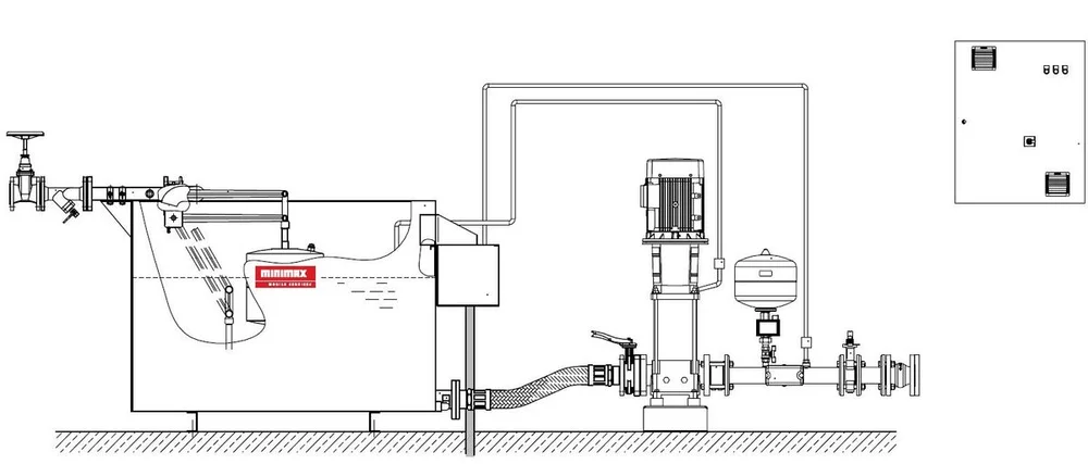 maximat MX1 mit Stahl-Vorlagebehälter