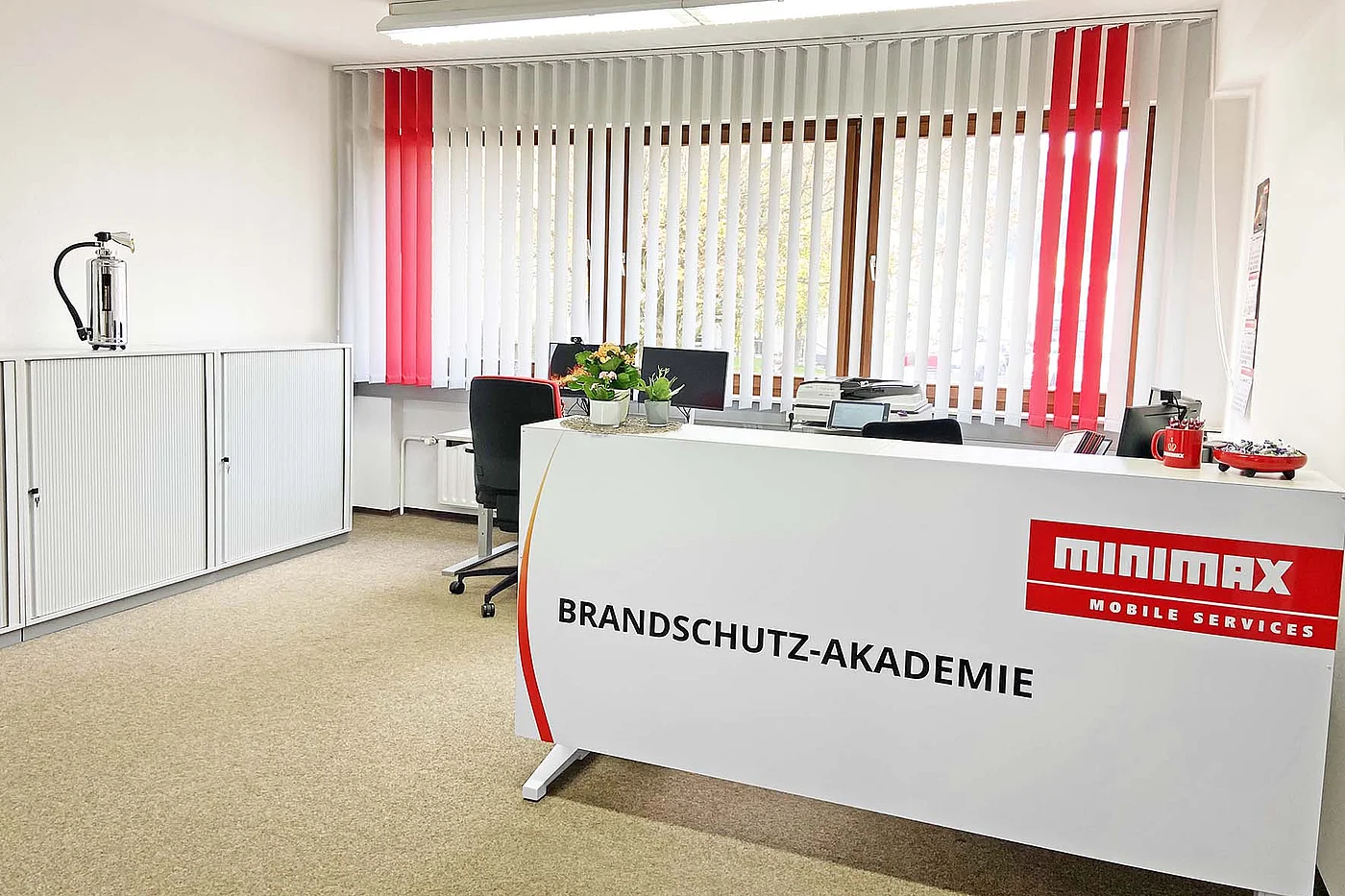 Brandschutz-Akademie, Empfang, Bad Urach