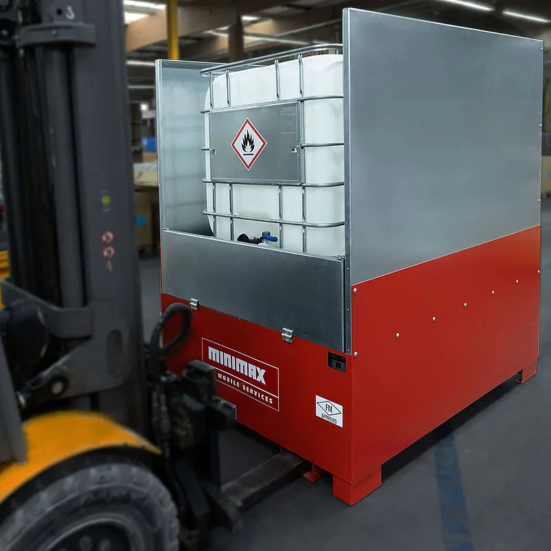 BWCon 1.400 _ Transport mit Gabelstapler