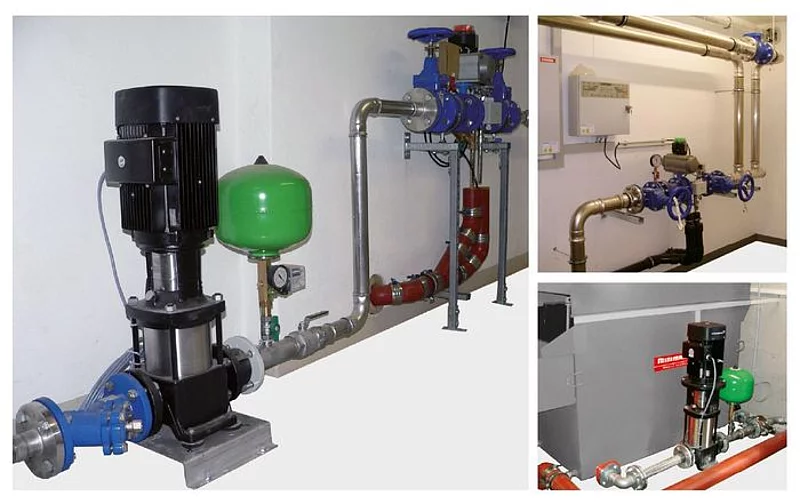 Aufstellungsort von Löschwasserübergabestationen