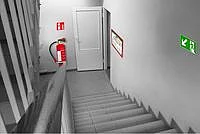 Flucht- und Rettungspläne in Gebäuden