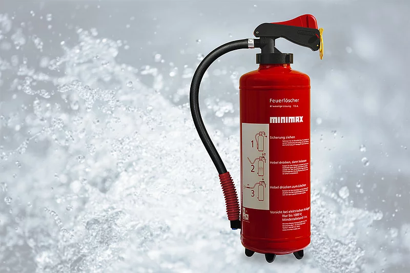 Wasser-Feuerlöscher Minimax